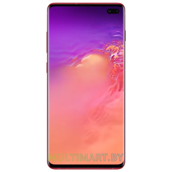 Смартфон Samsung Galaxy S10+ G975 8GB/128GB Dual SIM Exynos 9820 (гранат)
